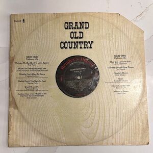 Grand Old Country Vinyl Record
